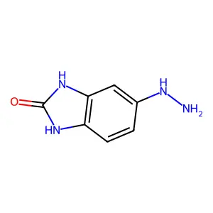 2H-Benzimidazol-2-one, 5-hydrazino-1,3-dihydro- structure