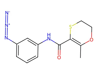 3'-Azidocarboxin structure