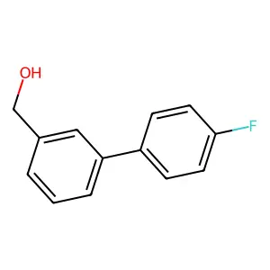 (3-(4-Fluorophenyl)phenyl)methanol structure
