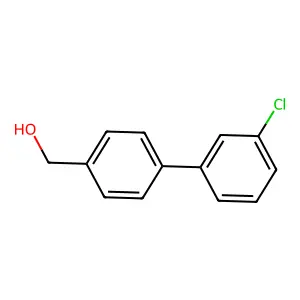 4-(3-Chlorophenyl)benzyl alcohol structure