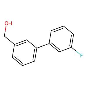 [3-(3-Fluorophenyl)phenyl]methanol structure