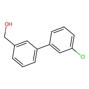 (3'-Chloro-[1,1'-biphenyl]-3-yl)methanol structure