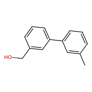 (3'-Methyl-[1,1'-biphenyl]-3-yl)methanol structure