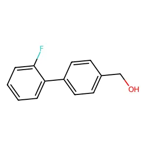 4-(2-Fluorophenyl)benzyl alcohol structure