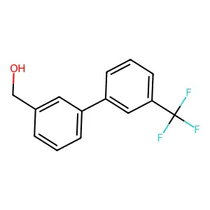(3'-(Trifluoromethyl)-[1,1'-biphenyl]-3-yl)methanol structure