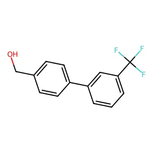 [3'-(Trifluoromethyl)[1,1'-biphenyl]-4-yl]methanol structure