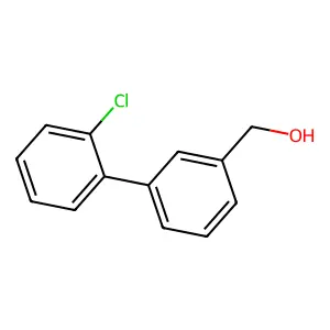 (2'-Chlorobiphenyl-3-yl)-methanol structure