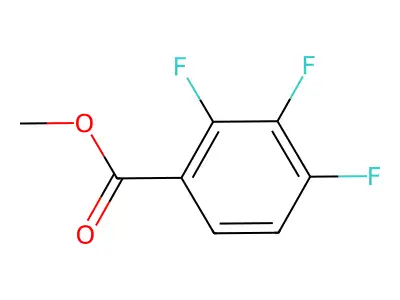 Methyl 2,3,4-trifluorobenzoate structure