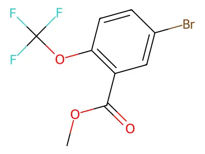 2-bromo-5-(trifluoromethoxy)benzoic Acid structure