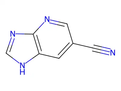 3H-Imidazo[4,5-b]pyridine-6-carbonitrile structure