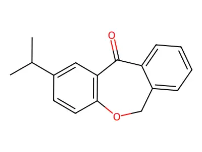 2-propan-2-yl-6H-benzo[c][1]benzoxepin-11-one structure