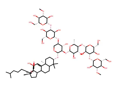 Bivittoside D structure