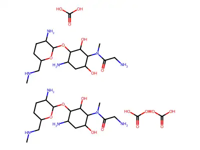 3-O-Demethylistamycin B sesquicarbonate structure