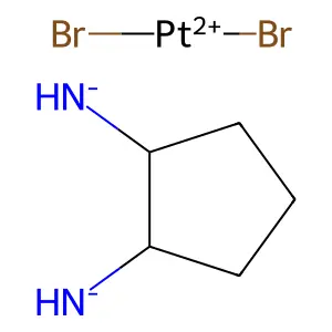 Platinum,2-cyclopentanediamine-N,N')-,[SP-4-2-(1S-trans)]- structure