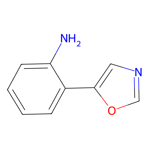 2-(1,3-Oxazol-5-yl)aniline structure