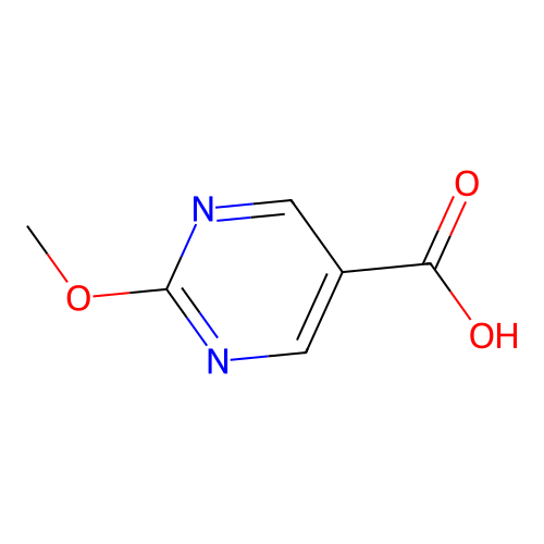 2-Methoxypyrimidine-5-carboxylic acid structure