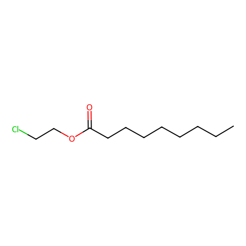 2-Chloroethyl nonanoate structure