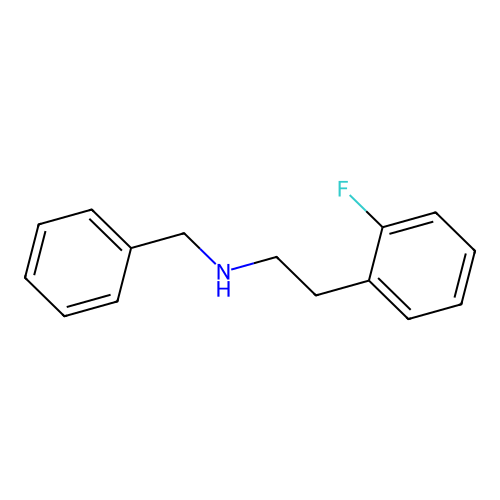N-benzyl-2-(2-fluorophenyl)ethanamine structure