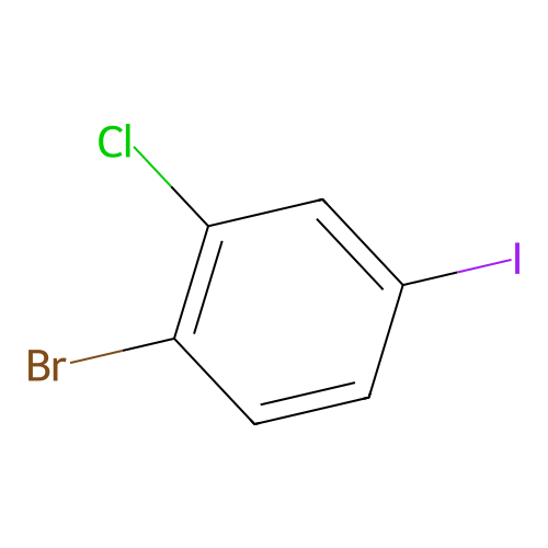 1-Bromo-2-chloro-4-iodobenzene structure