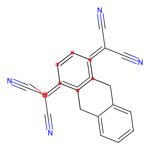 Propanedinitrile, 2,2'-(9,10-dihydro-5-methoxy-9,10[1',2']-b structure