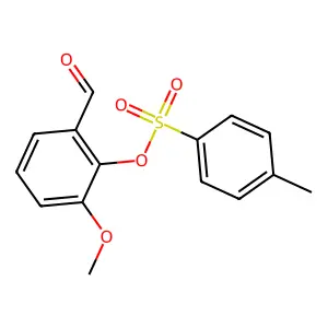 2-Formyl-6-methoxyphenyl 4-methylbenzenesulfonate structure