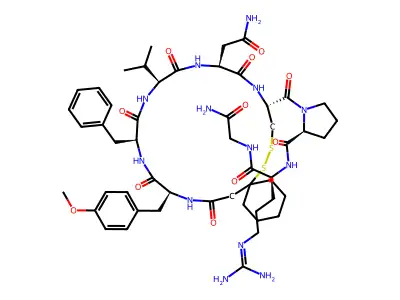 d(CH2)5Tyr(Me)Vavp structure