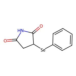 3-Phenylselanylpyrrolidine-2,5-dione structure