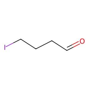 4-碘丁醛 structure