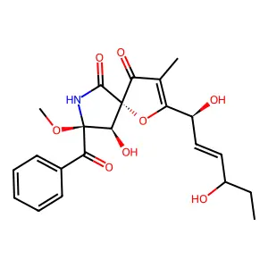 Pseurotin D structure