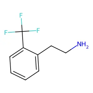2-(Trifluoromethyl)phenethylamine structure