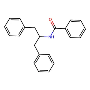 N-(1,3-diphenylpropan-2-yl)benzamide structure