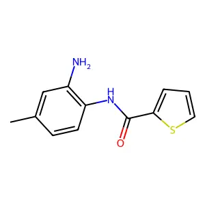 N-(2-amino-4-methylphenyl)thiophene-2-carboxamide structure