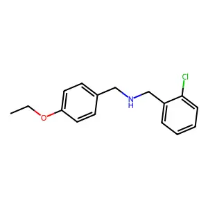 N-(2-chlorobenzyl)-N-(4-ethoxybenzyl)amine structure