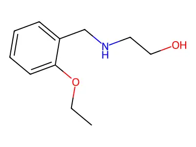 2-[(2-Ethoxybenzyl)amino]ethanol structure