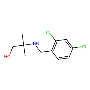 2-[(2,4-Dichlorobenzyl)amino]-2-methyl-1-propanol structure