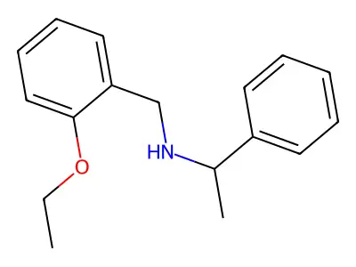N-[(2-ethoxyphenyl)methyl]-1-phenylethanamine structure