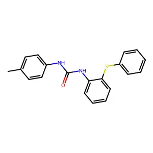1-(4-Methylphenyl)-3-(2-phenylsulfanylphenyl)urea structure