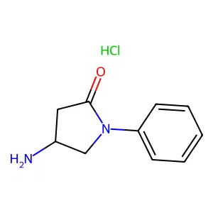 4-Amino-1-phenylpyrrolidin-2-one hydrochloride structure