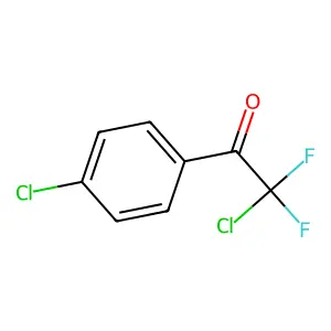 2-Chloro-1-(4-chlorophenyl)-2,2-difluoroethanone structure