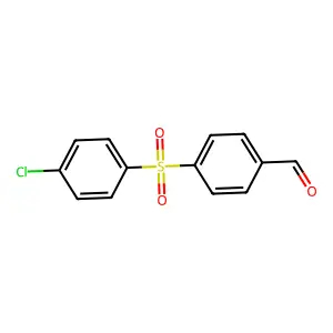 4-(4-Chlorobenzene-1-sulfonyl)benzaldehyde structure