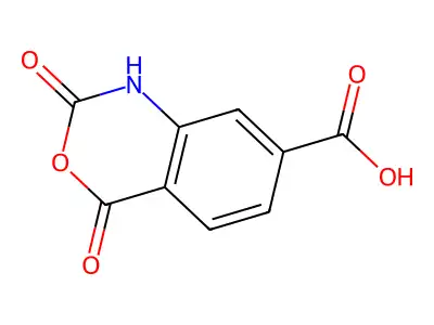 4-Carboxylic-isatoic anhydride structure