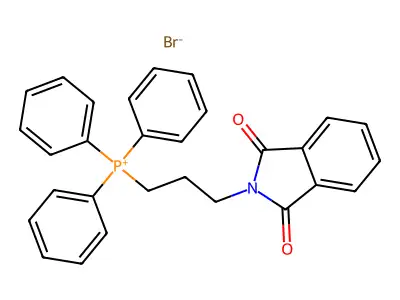 2-[3-(Triphenyl-lambda~5~-phosphanylidene)propyl]-1H-isoindole-1,3(2H)-dione structure