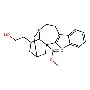 18-Hydroxycoronaridine structure