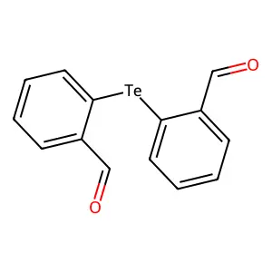 2,2'-碲二苯甲醛 structure