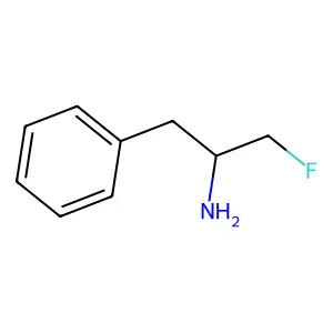 2-Amino-3-fluoro-1-phenylpropane structure