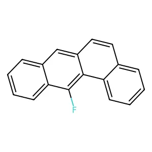 Benz(a)anthracene, 12-fluoro- structure