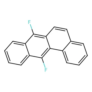 Benz(a)anthracene, 7,12-difluoro- structure