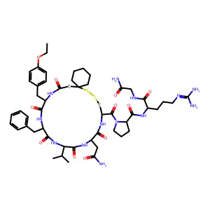 d(CH2)5Tyr(Et)Vavp structure