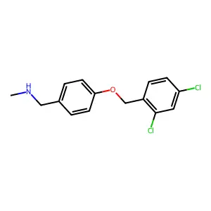 N-{4-[(2,4-dichlorobenzyl)oxy]benzyl}-N-methylamine structure