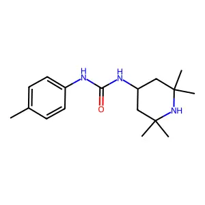 1-(4-Methylphenyl)-3-(2,2,6,6-tetramethylpiperidin-4-yl)urea structure